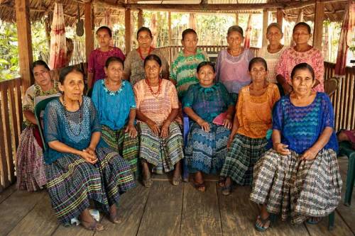 Female survivors of the Sepur Zarco atrocity.